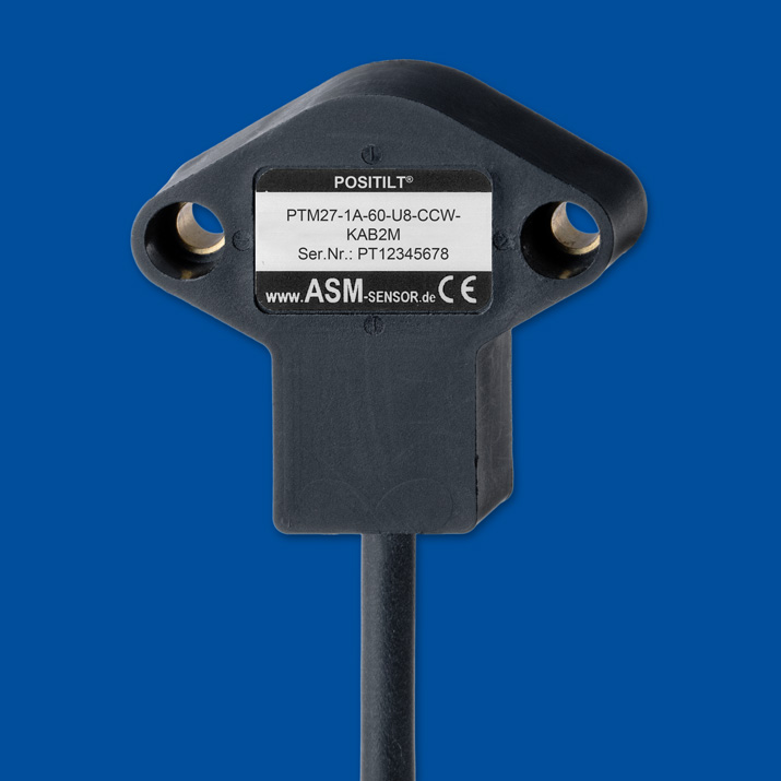 ASM GmbH POSITILT® — MEMS Eğim Sensörleri — Vinç bom açısı geri besleme