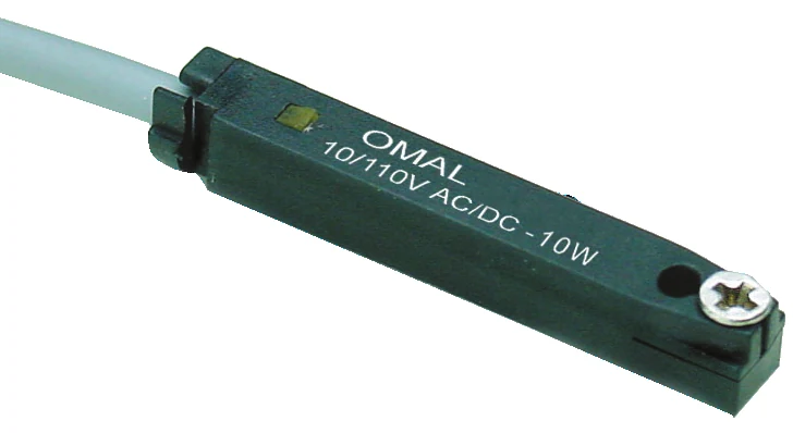 OMAL RS2I / RV2I 2-tel reed manyetik silindir sensörü — üretici fotoğrafı